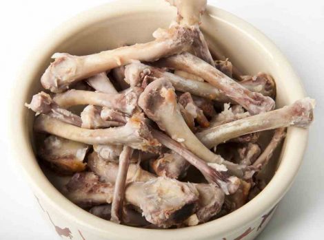 Raw Chicken Bones for Grinding