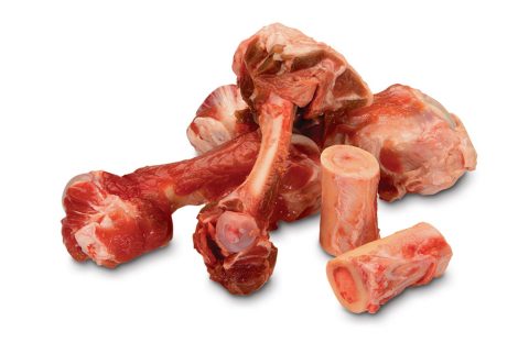 Raw Chicken Bones for Grinding in a Meat Grinder
